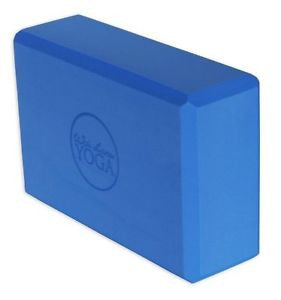 4 Inch Foam Yoga Block (Blue)