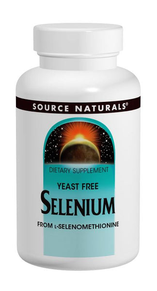 Selenium Yeast Free 100 Mcg (Source Naturals) 100 tablet - A Powerful Antioxidant