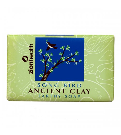 Ancient Clay Soap 6 oz Bar - Song Bird - Zion Health
