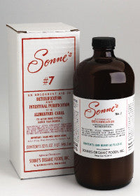 Sonnes #7 Detoxification  Liquid 32 oz Bentonite