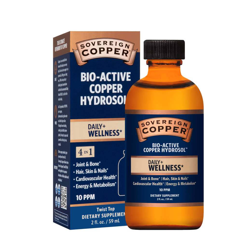 Bio-Active Copper Hydrosol 2 oz - Sovereign Silver