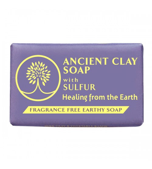 Ancient Clay Soap 6 oz Bar - Sulfur - Zion Health