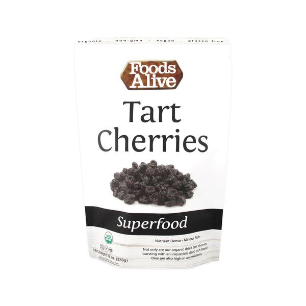 Tart Cherries - 12 oz Certified Organic cherries - Foods Alive