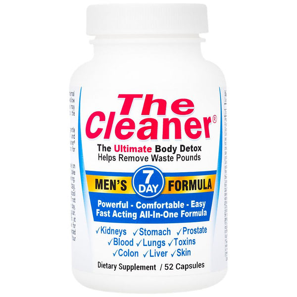 The Cleaner - 7 Day Detox for Men - 52 Vegetarian Capsules - Century Systems