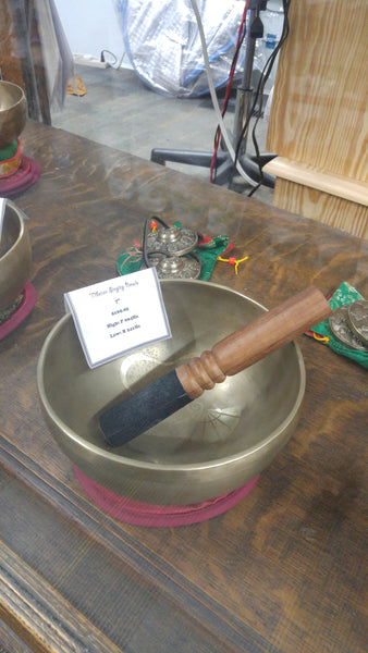 Tibetan singing bowl F note