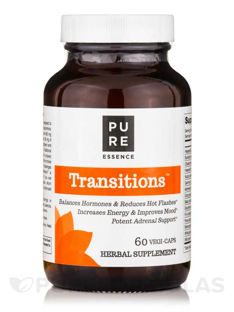Transitions Menopause Herbal (Pure Essence Labs) 60 Caps