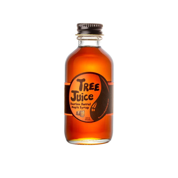 Bourbon Barrel Aged Maple Syrup - 2 oz gift bottle - Tree Juice