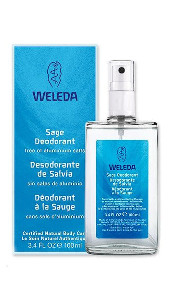 Deodorant Sage normal and travel size (Weleda)