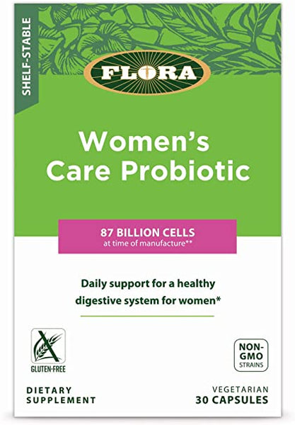 Women's Care Probiotic 30 Vegetarian Capsules - Flora Health