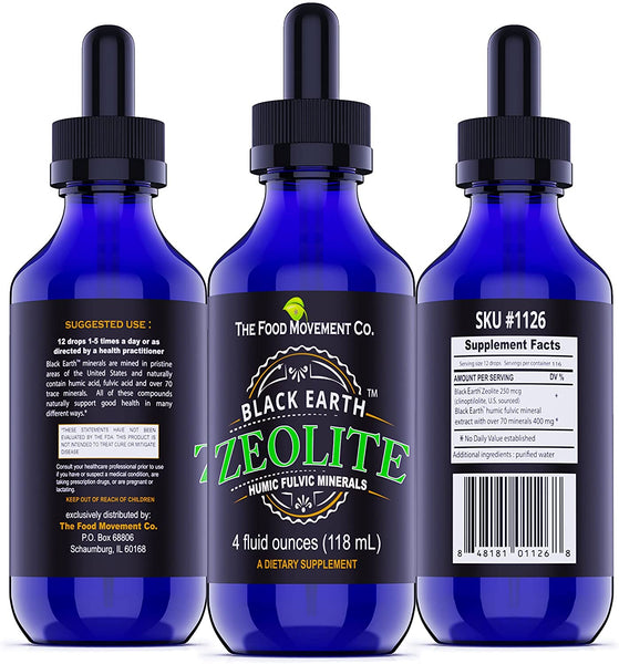 Black Earth Zeolite 4 oz - The Food Movement